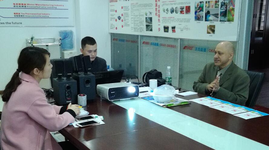 熱烈歡迎加拿大客戶到訪沃克能源！