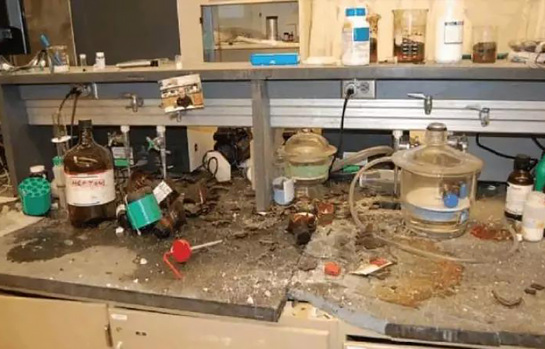 這些混合起來極有可能發(fā)生爆炸的化學試劑，你還在用嗎？