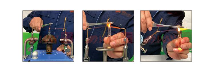 沃克能源氫氧焰安瓿瓶熔封 沃克能源氫氧焰安瓿瓶熔封